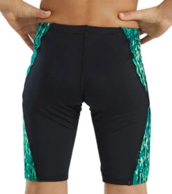 TYR Boys' Atolla Blade Jammer Swimsuit -TYR Shop 7539506741416 green 3a