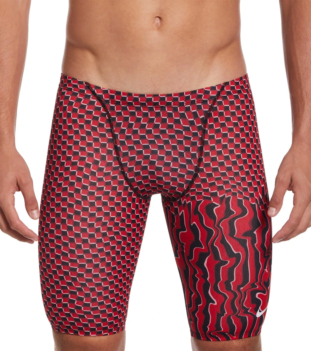 Nike Men's Drippy Check Jammer Swimsuit 3 Nike Men's Drippy Check Jammer Swimsuit