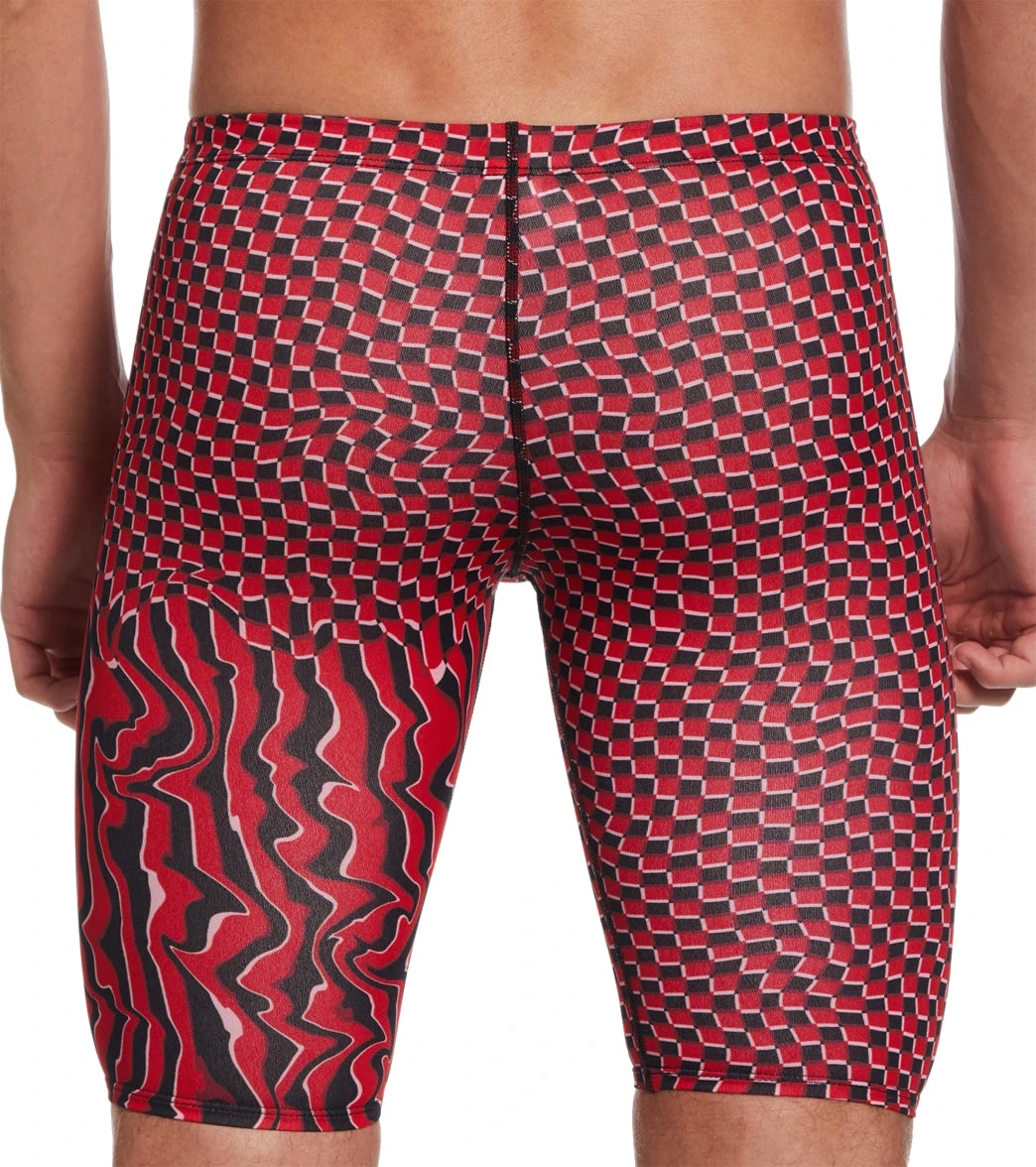 Nike Men's Drippy Check Jammer Swimsuit 5 Nike Men's Drippy Check Jammer Swimsuit - Image 3