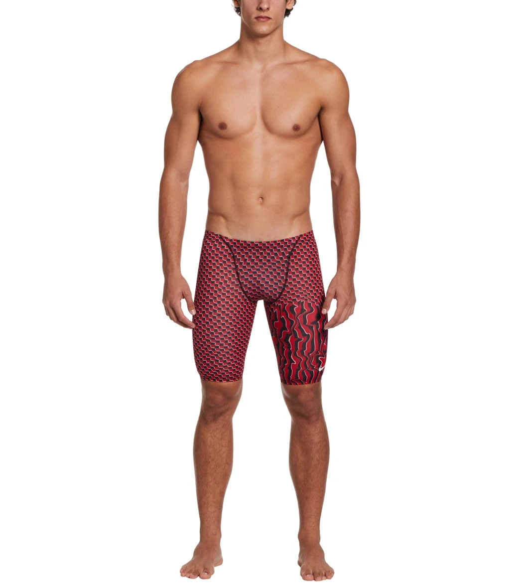 Nike Men's Drippy Check Jammer Swimsuit 6 Nike Men's Drippy Check Jammer Swimsuit - Image 4