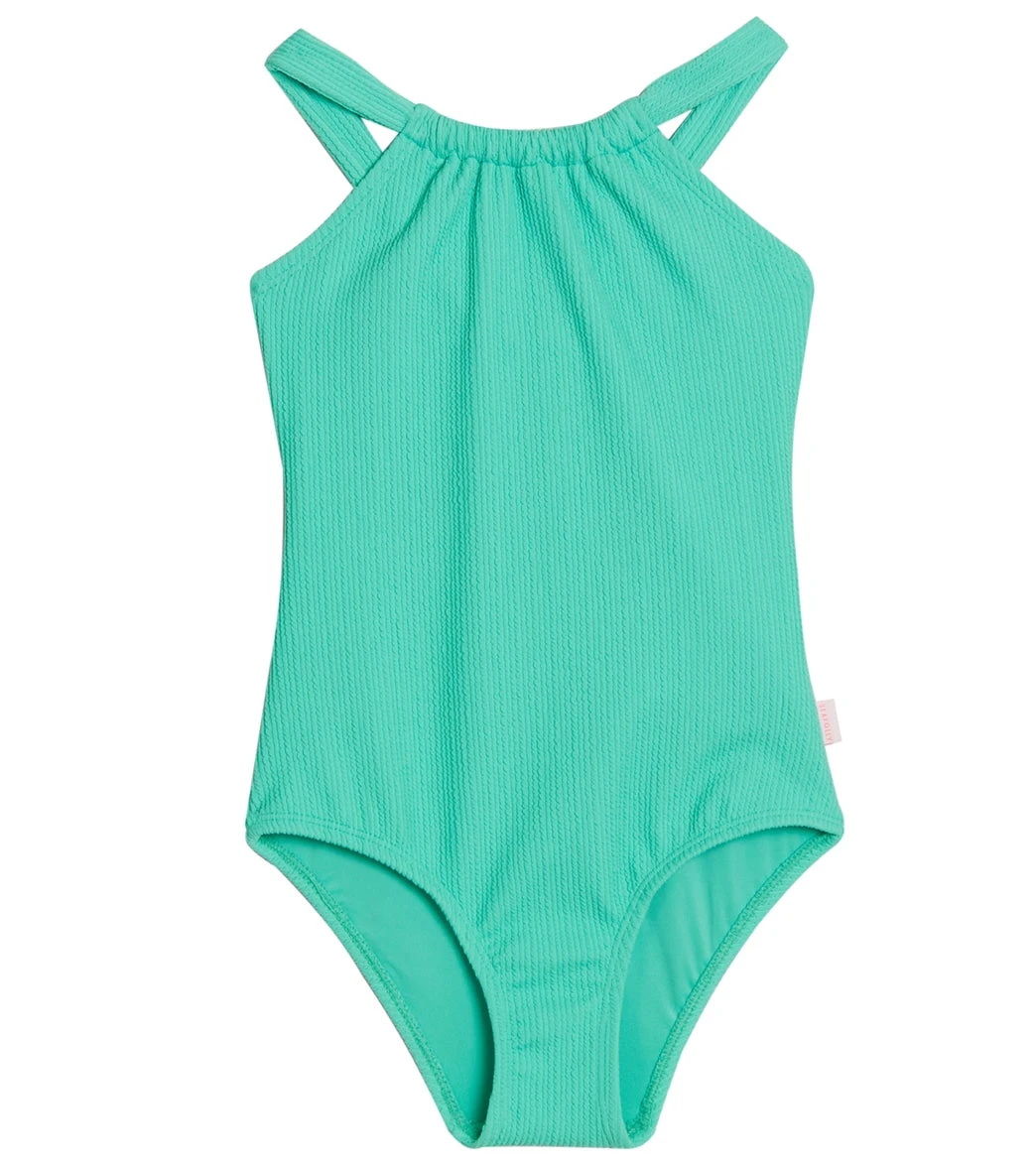 Seafolly Girls' Essential Crossback One Piece Swimsuit (Big Kid) 3 Seafolly Girls' Essential Crossback One Piece Swimsuit (Big Kid)