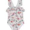 Seafolly Girls' Coast To Coast One Piece Swimsuit (Baby, Toddler, Little Kid) -TYR Shop 7548774613160 pinkcoast 1a