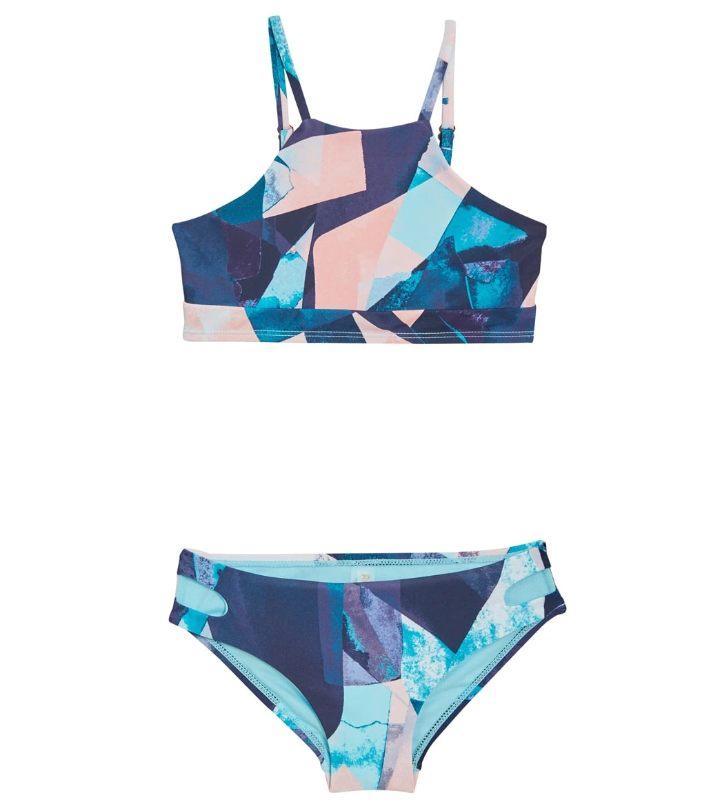 Girls' Art District Crossroads Two Piece Bikini Set (Big Kid) 3 Girls' Art District Crossroads Two Piece Bikini Set (Big Kid)