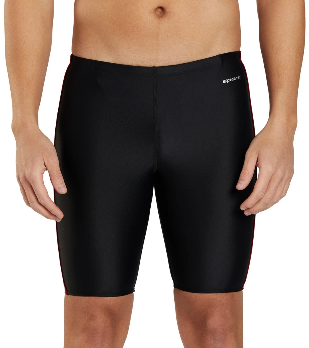 Piped Splice Swim Jammer Swimsuit 3 Piped Splice Swim Jammer Swimsuit