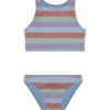 Splendid Girls' Cabana Stripe Two Piece Bikini Set (Big Kid) -TYR Shop 7611105804456 multi 1a