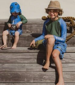 Boys' Surf Safari Swim Trunks (Toddler, Little Kid, Big Kid) 13 Boys' Surf Safari Swim Trunks (Toddler, Little Kid, Big Kid) -TYR Shop 7631514075304 blue 6a