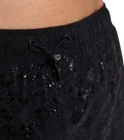 Arena Men's Evo 50th Anniversary Beach Boxer Shorts -TYR Shop 7658039902376 blackmulti 10a