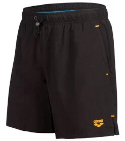 Arena Men's Evo 50th Anniversary Beach Boxer Shorts -TYR Shop 7658039902376 blackmulti 14a