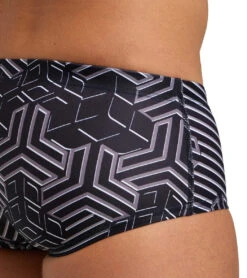 Arena Men's Kikko Pro Low Waist Square Leg Swimsuit -TYR Shop 7658049142952 blackblackmulti 5a