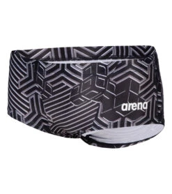 Arena Men's Kikko Pro Low Waist Square Leg Swimsuit -TYR Shop 7658049142952 blackblackmulti 7a