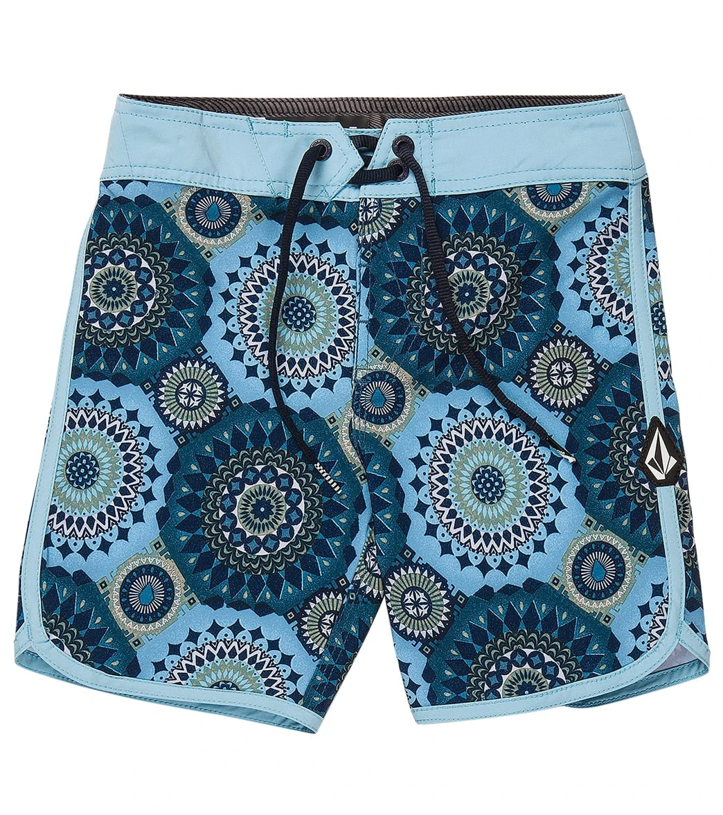 Volcom Boys' Mod Barnacle Scallop Board Shorts (Toddler, Little Kid) 3 Volcom Boys' Mod Barnacle Scallop Board Shorts (Toddler, Little Kid)