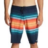 Billabong Men's 20" All Day Stripe Pro Board Shorts -TYR Shop 7756443222184 navy 1a