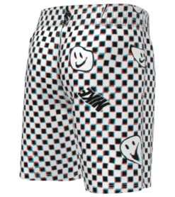 Nike Boys' Smile Check Swim Trunks (Little Kid) 7 Nike Boys' Smile Check Swim Trunks (Little Kid) -TYR Shop 7758030078120 white 3a
