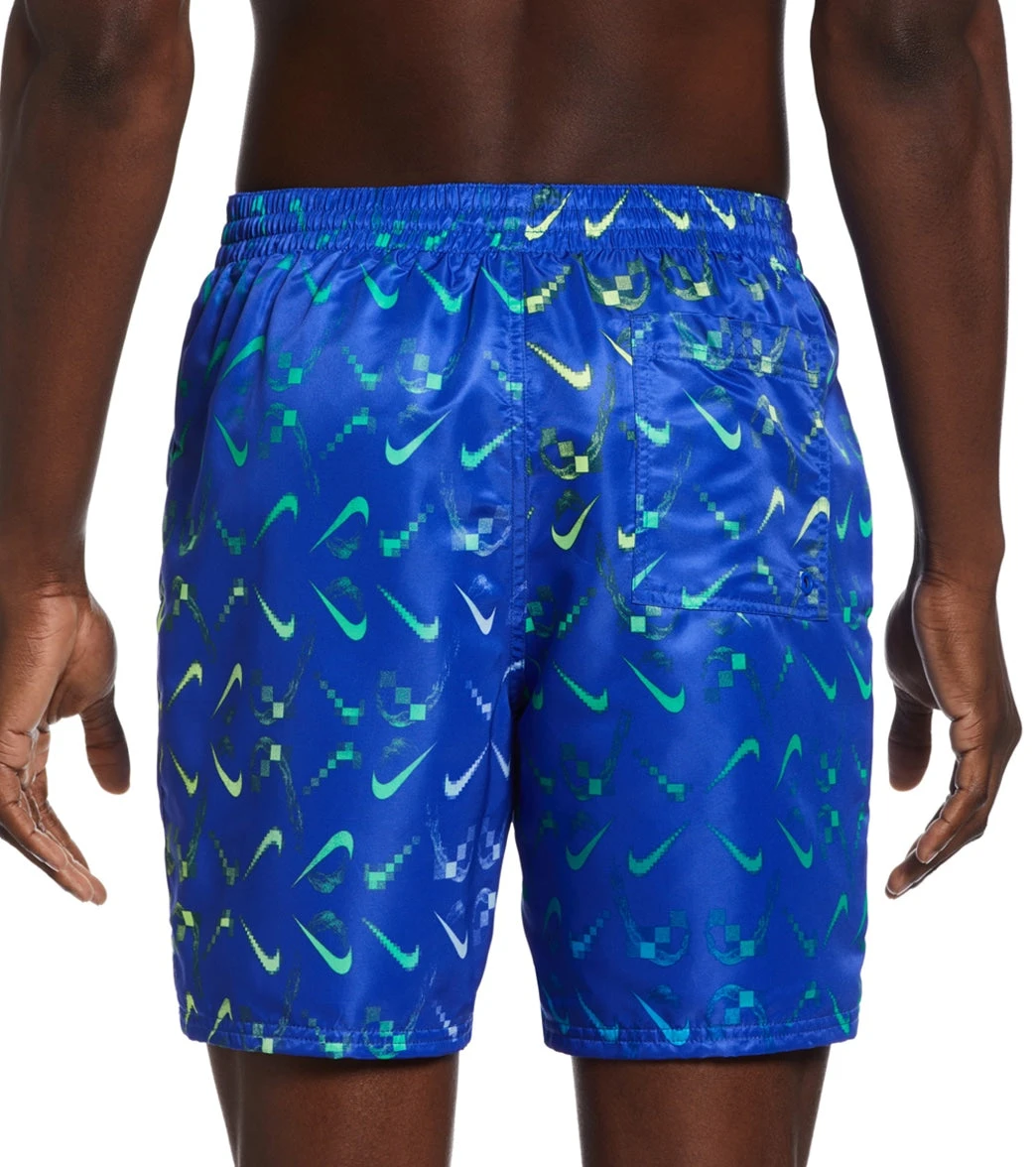 Nike Men's Digi Swoosh Ombre Lap Swim Trunks 4 Nike Men's Digi Swoosh Ombre Lap Swim Trunks - Image 2