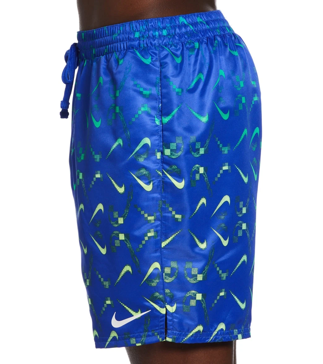 Nike Men's Digi Swoosh Ombre Lap Swim Trunks 5 Nike Men's Digi Swoosh Ombre Lap Swim Trunks - Image 3