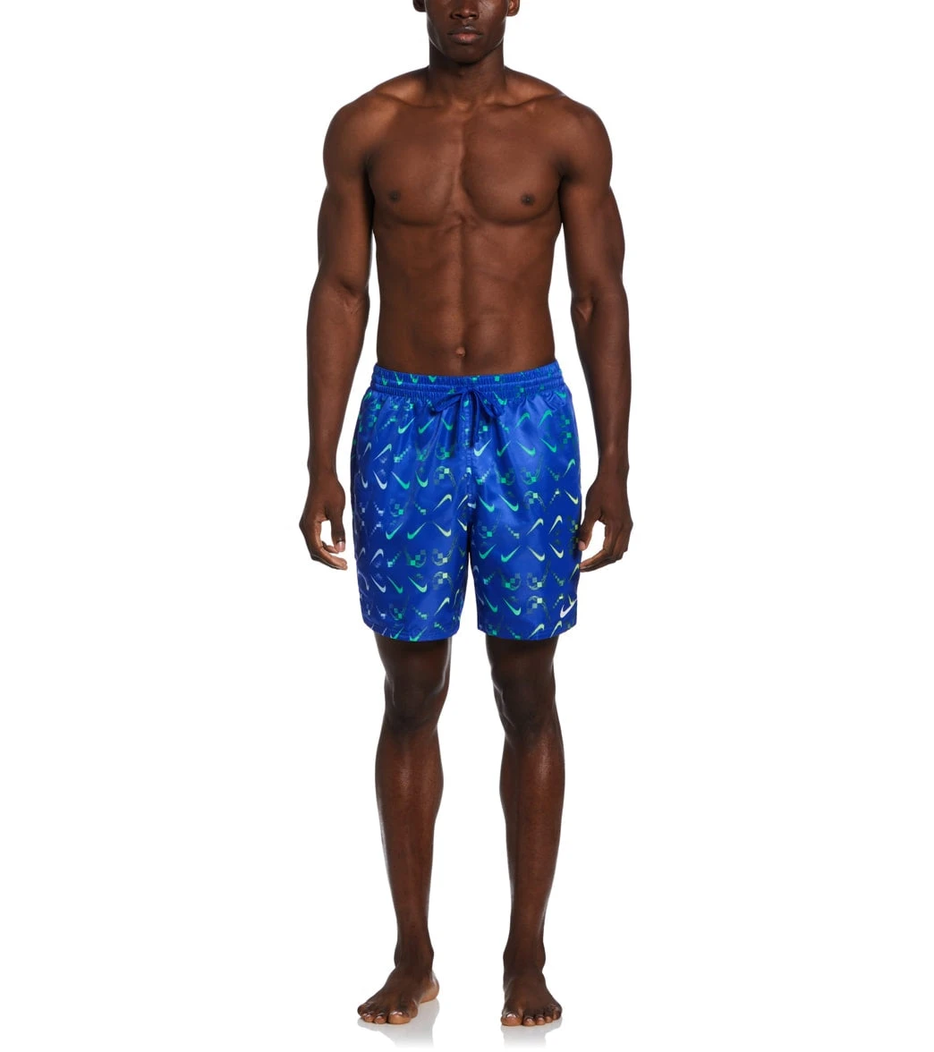 Nike Men's Digi Swoosh Ombre Lap Swim Trunks 6 Nike Men's Digi Swoosh Ombre Lap Swim Trunks - Image 4