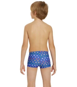 Rainbow Heart Square Leg Swimsuit Youth (22-28) -TYR Shop 7764257013928 rainbowheart 4a