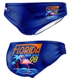 TURBO Men's Florida Water Polo Brief Swimsuit